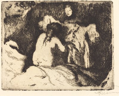 Vstávání (Le páka) od Albert Besnard
