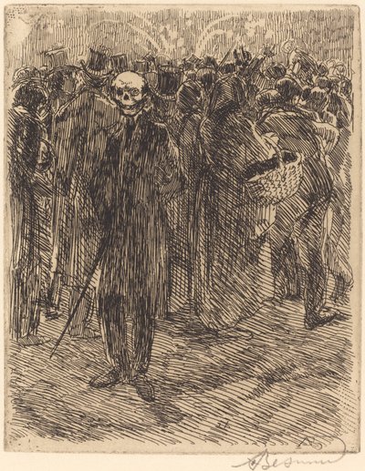 V davu od Albert Besnard