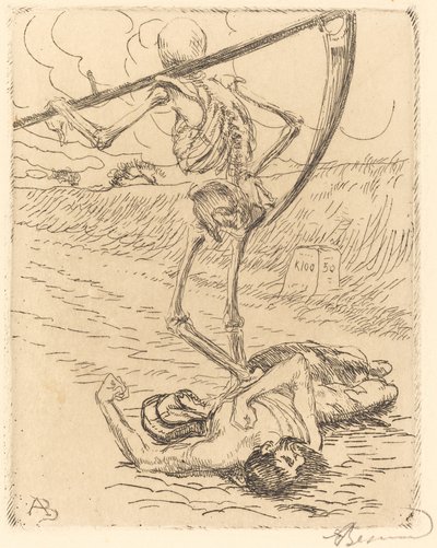 Lhostejný (lhostejný) od Albert Besnard
