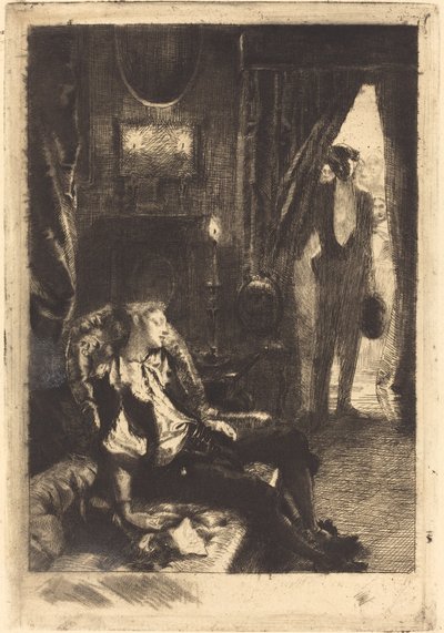 Iza spí od Albert Besnard