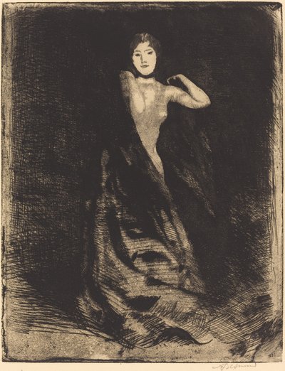 Žena (frontispice) od Albert Besnard