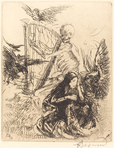 Hudebník od Albert Besnard