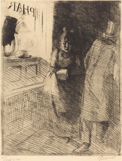 Prostituce (La Prostitution) od Albert Besnard