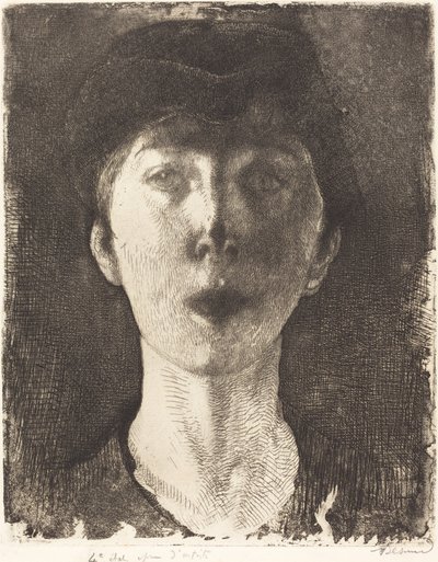 Belgická královna Alžběta od Albert Besnard