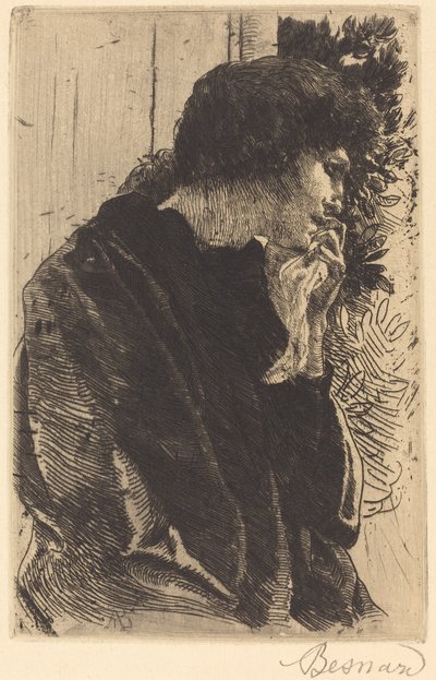 Smutek od Albert Besnard