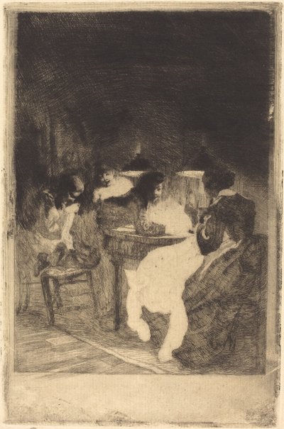 Dětství Pierra Clémenceaua od Albert Besnard