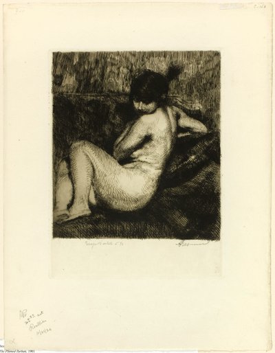 Opeřený turban od Albert Besnard