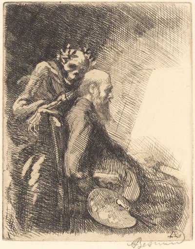 Příliš náročné (Exigeante) od Albert Besnard