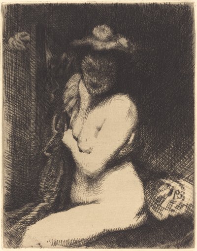 Žena na toaletě (La toilette) od Albert Besnard