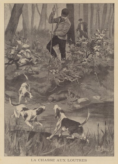 Lov vyder od Albert Besnou