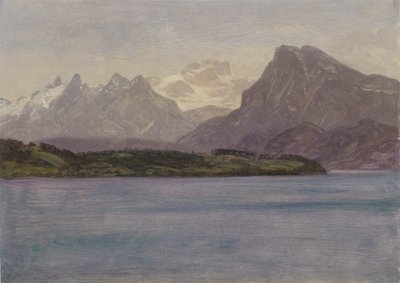 Pobřežní pásmo Aljašky od Albert Bierstadt