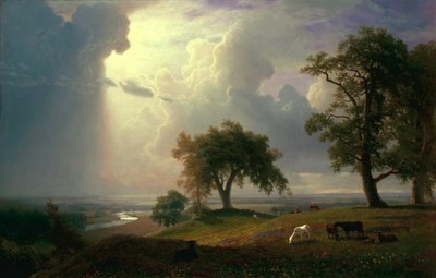 Kalifornské jaro  od Albert Bierstadt