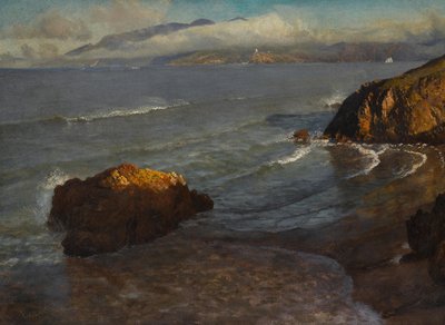 Vchod do Golden Gate od Albert Bierstadt
