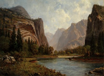 Gates of the Yosemite, ca. 1882. od Albert Bierstadt