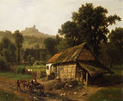 V Podhůří, 1861 od Albert Bierstadt