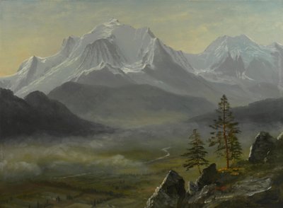 Mont Blanc od Albert Bierstadt