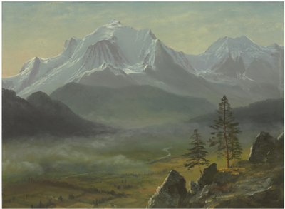 Mont Blanc od Albert Bierstadt