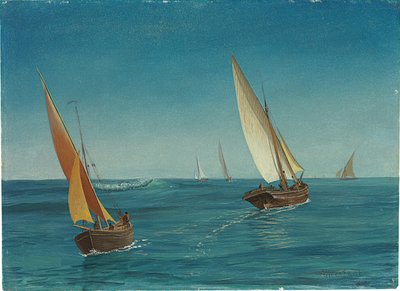 Na Středozemním moři od Albert Bierstadt