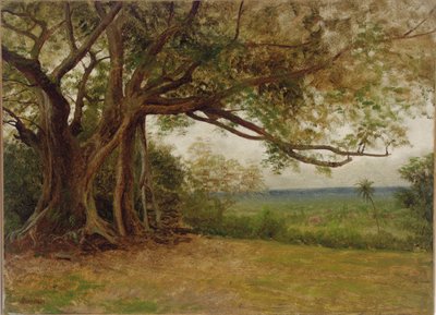 Studie pro "Přistání Kolumba", 1892 od Albert Bierstadt