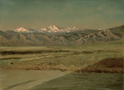 Grand Tetons, Wyoming od Albert Bierstadt