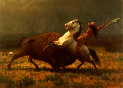 The Last of the Buffalo, c.1888 od Albert Bierstadt