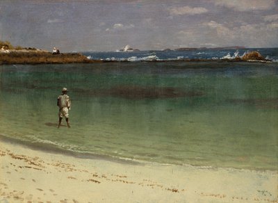 Pobřežní scéna v Západní Indii od Albert Bierstadt