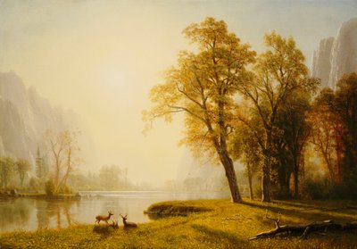 Yosemitské údolí od Albert Bierstadt