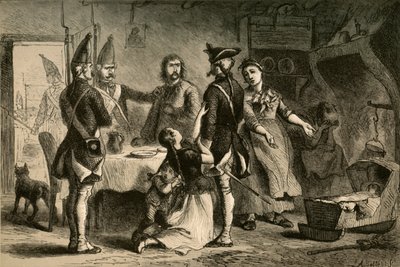 Odvod německých vojáků za službu v Americe, 1877. od Albert Bobbett