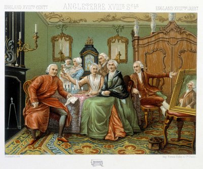 Angličtí buržoazi v jejich nitru od Albert Charles August Racinet