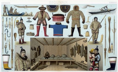 Ilustrace A. Racinet (1872). od Albert Charles August Racinet