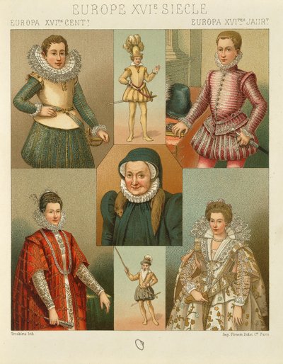 "Le Costume Historique" (Úplná historie kostýmů) od Auguste Racinet, svazek IV od Albert Charles August Racinet