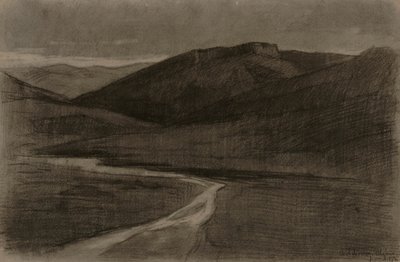 Alžírská krajina od Albert Charles Lebourg