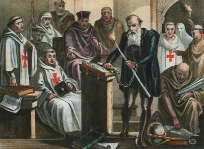 Galileo Galilei před Svatým oficiem od Albert Chereau