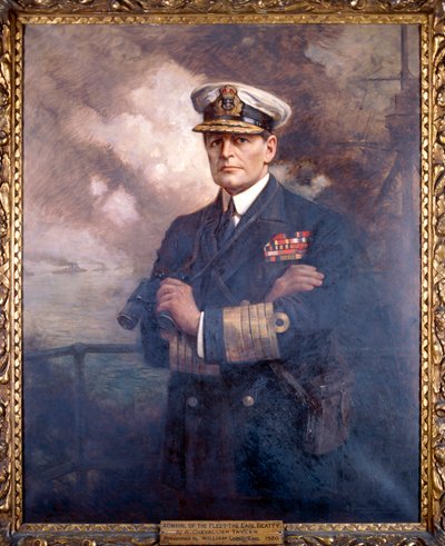 Admirál flotily, hrabě Beatty, 1920 od Albert Chevallier Tayler