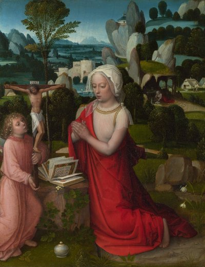 Magdalena v krajině od Albert Cornelis