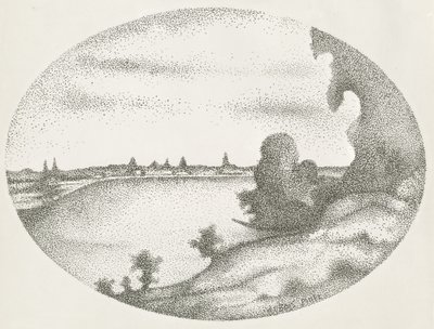 Říční krajina od Albert Dubois-Pillet