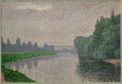 Marna za úsvitu od Albert Dubois-Pillet