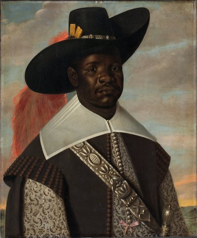Miguel de Castro, vyslanec království Kongo od Albert Eckhout