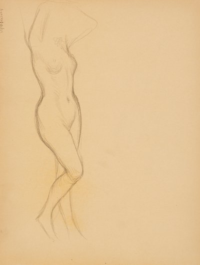 Nahý od Albert Edelfelt