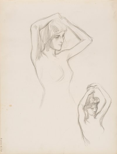 Nahý od Albert Edelfelt