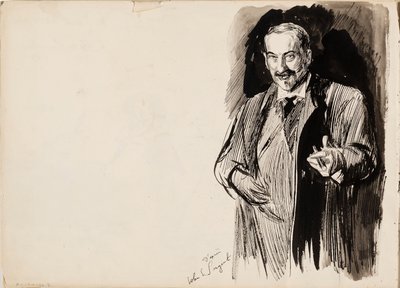 Asher Wertheimer podle Johna S. Sargenta od Albert Edelfelt