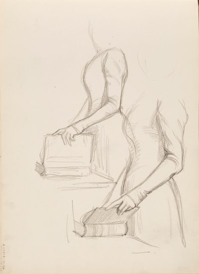 Camille Vallery-Radot, skica k portrétu od Albert Edelfelt