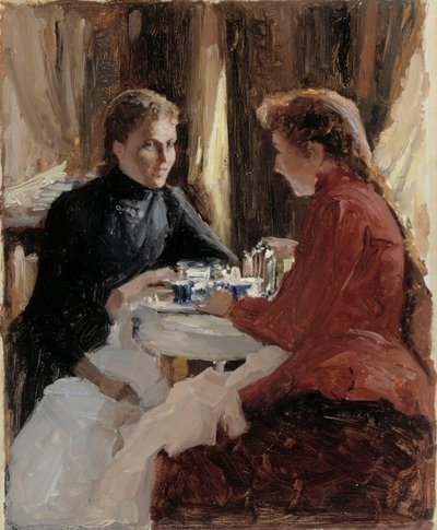 Přestávky od Albert Edelfelt