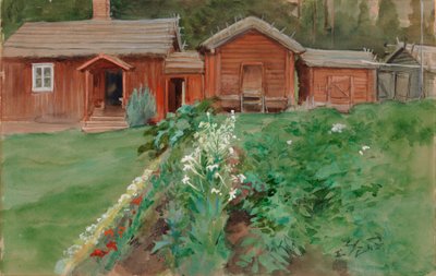 Karlssonova chata od Albert Edelfelt