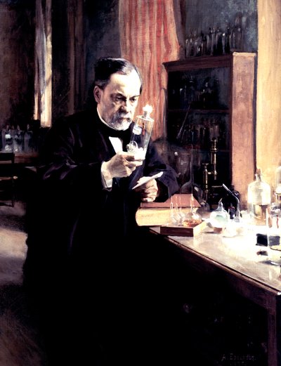 "Louis Pasteur", 1885 od Albert Gustaf Aristides Edelfelt