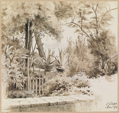 Park v Římě od Albert Edelfelt