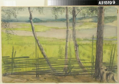 Letní krajina od Albert Edelfelt