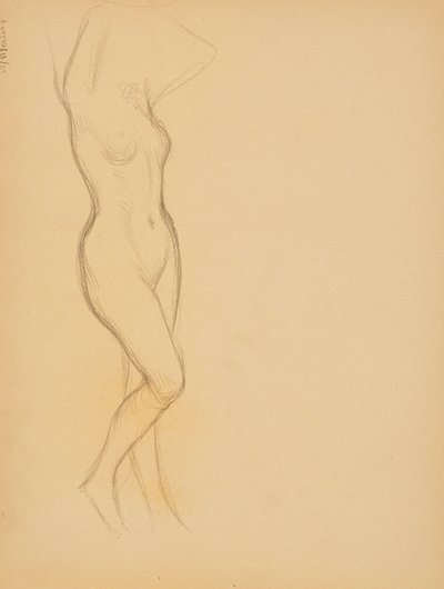 Nahý od Albert Edelfelt