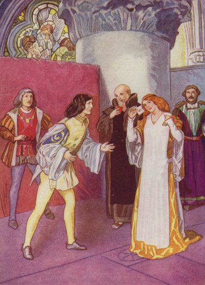 Shakespeare: Hodně Ado About Nothing (Color Litho) od Albert Edward Jackson