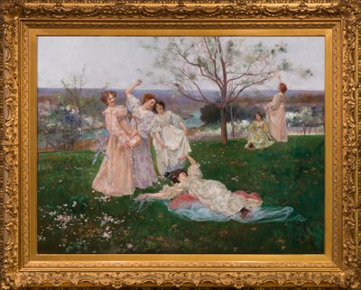 Jarní květiny, kolem roku 1897 od Albert Emile Artigue